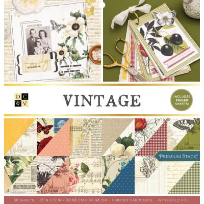 DCWV Vintage Designpapiere - Paper Pad